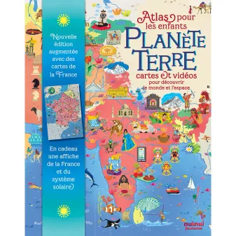 Planète Terre - Atlas pour les enfants - Cartes et vidéos pour découvrir le monde et l'espace