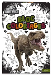 Jurassic World - Bloc de coloriages