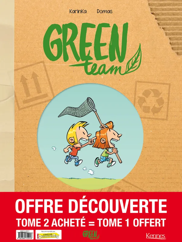 Livres BD Les Classiques T01 + T02 Gratuit, Green Team - Pack T02 acheté = T01 offert Domas