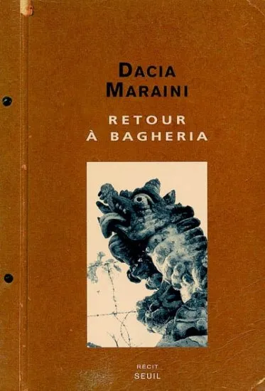 Retour à Bagheria, récit Dacia Maraini