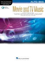 Movie and TV Music - Alto Saxophone, Instrumental Play-Along
