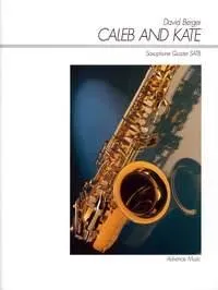 Caleb And Kate, Medium Swing. 4 saxophones (SATBar). Partition et parties.