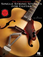 Sal Salvador's Single String Studies for Guitar, Bestselling Classic Book - Updated Edition with Tab