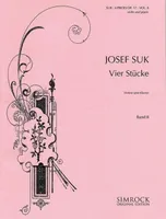 Four Pieces, Un poco triste - Burleske. Vol. 2. op. 17. violin and piano.