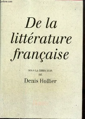 De la littérature française