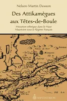 Des Attikamègues aux Têtes-de-Boule, Mutation ethnique dans le Haut Mauricien sous le Régime français