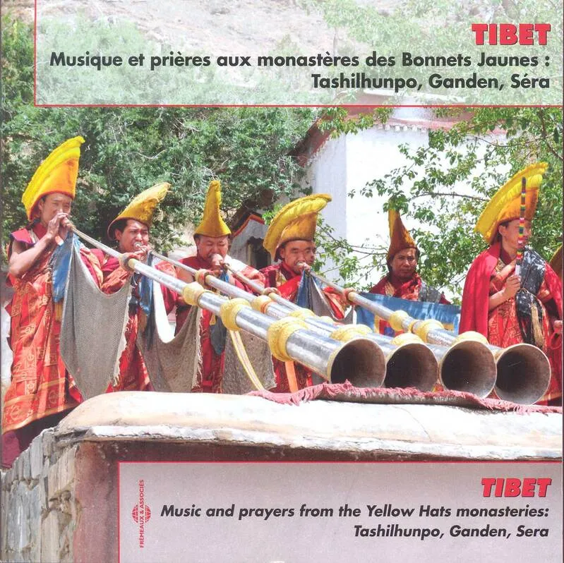 CD / Musique Et Prieres Aux Monasteres Des Bonnets Jaunes / Tibet (tashilhundo/g Tibet (tashilhundo/ganden/sera)