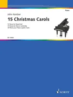 15 Christmas Carols, 15 Pieces. piano (4 hands).