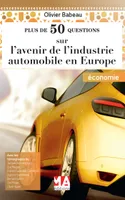 L'AVENIR DE L'INDUSTRIE AUTOMOBILE EN EUROPE (Plus de 50 questions sur)