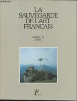 Cahiers de la Sauvegarde de l'art français. N° 05. Publication périodique. Cahier n° 5.