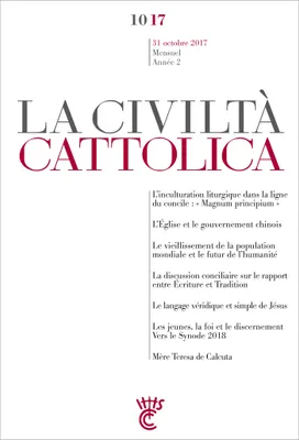 Civilta cattolica octobre 17