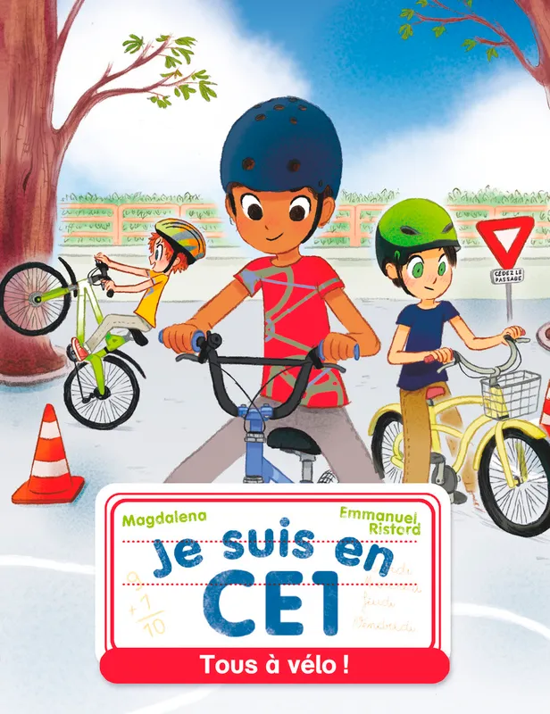 Livres Jeunesse de 6 à 12 ans Romans Je suis en CE1, 8, Tous à vélo ! Emmanuel Ristord