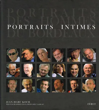 Portraits intimes : Portraits des hommes du Bordeaux