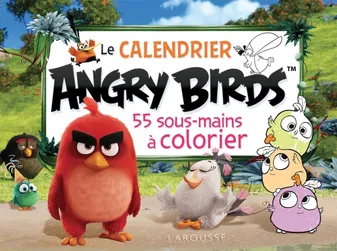Le Calendrier Angry Birds 55 sous-mains à colorier