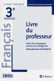Français 3ème Professeur - Passeurs de textes (Cycle 4) - 2016