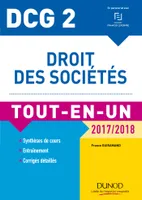2, DCG 2 - Droit des sociétés 2017/2018- 10e éd. - Tout-en-Un, Tout-en-Un