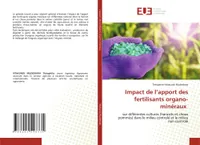 Impact de l'apport des fertilisants organo-minéraux