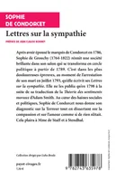 Lettres sur la sympathie Jean-Claude Bonnet