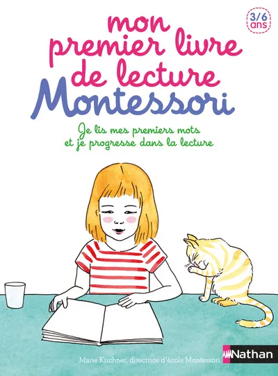 Livres Scolaire-Parascolaire Primaire Mon premier livre de lecture Montessori Marie Kirchner