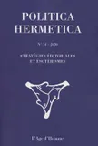 POLITICA HERMETICA NO 34 - 2020 STATEGIES EDITORIALES ET ESOTERISMES