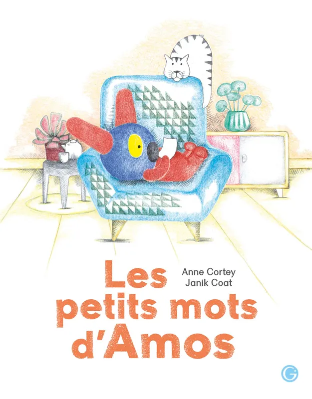 Livres Jeunesse Les tout-petits Albums Les petits mots d'Amos Anne Cortey