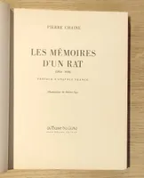 Les Mémoires d'un rat (1914 - 1918)