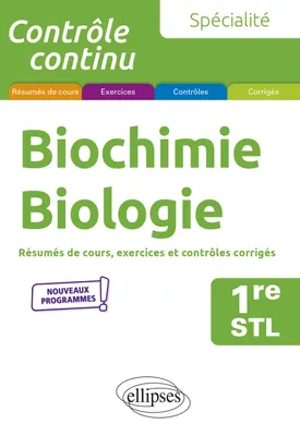 Biochimie biologie, Spécialité