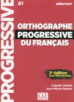 Orthographe progressive débutant + CD 2e édition Nouvelle couverture