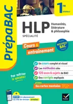 Prépabac HLP 1re générale (spécialité), nouveau programme de Première