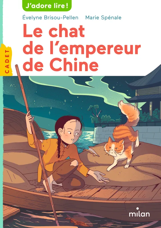 Livres Jeunesse de 6 à 12 ans Premières lectures Le chat de l'empereur de Chine Évelyne BRISOU-PELLEN