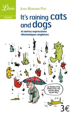 IT'S RAINING CATS AND DOGS - ET AUTRES EXPRESSIONS IDIOMATIQUES ANGLAISES, et autres expressions idiomatiques anglaises