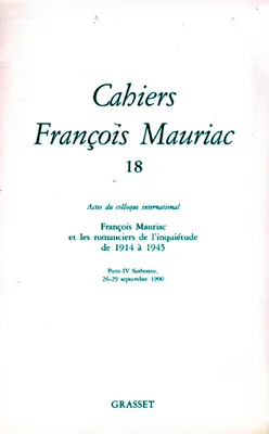 Cahiers numéro 18