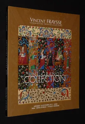 Vincent fraysse - Vente du 18 novembre 2015 : Une grande collection (Enluminures, manuscrits civil et religieux...)