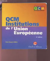 INSTITUTIONS DE L'UNION EUROPEENNE