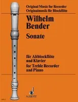 Sonata, treble recorder and piano.