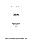 Hans-Peter Feldmann : Blau /anglais/allemand
