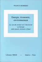 Energie, économie, environnement, Le cas du secteur de l'électricité en Europe entre passé, présent et futur