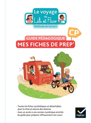 Le Voyage de Lili et Paco CP - Méthode de lecture - Ed. 2023 - Guide pédagogique + numérique