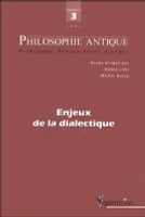 Philosophie Antique n°3 - Enjeux de la dialectique, Enjeux de la dialectique
