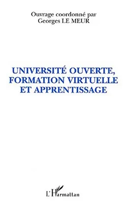 Université ouverte, formation virtuelle et apprentissage, communications francophones