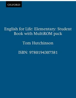 English for Life - Student's Book Elementary + CD-Rom, Elève+MultiRom