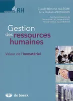 GESTION DES RESSOURCES HUMAINES, Valeur de l'immatériel