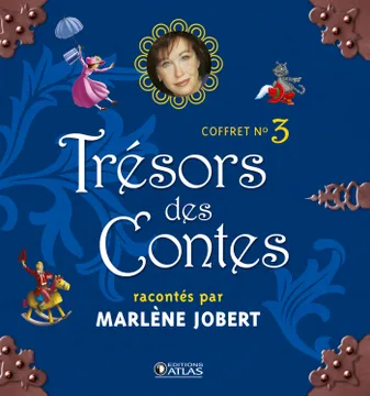 Coffret trésors des contes n° 3, racontés par Marlène Jobert