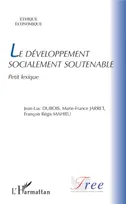 Le développement socialement soutenable, Petit lexique