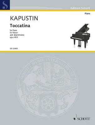 Toccatina, op. 40/3. piano.