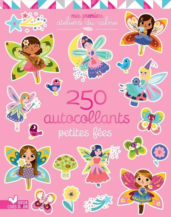 250 autocollants - petites fées - Baretti, Sonia; Lapeyre, Emilie -  Librairies Charlemagne