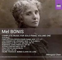 CD / Intégrale de l'Oeuvre pour Piano vol.1 / Bonis, Mel / Chen, Meng