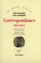 Correspondance, (1910-1954)