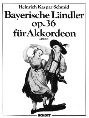 Bayerische Ländler, op. 36. accordion.