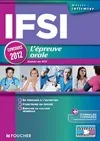 IFSI L'épreuve orale - Concours 2012 Entrée en IFSI, concours d'entrée en IFSI